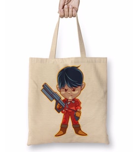 Akira Kaneda Bez Çanta Uzun Saplı