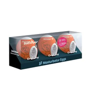 Satisfyer Crunchy Yumurta Masturbatör 3'lü Set
