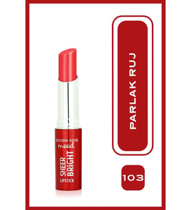 Mood Sheer Bright Lipstick No:103 Coral Red - Parlak Ruj