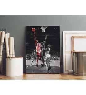 Michael Jordan Kanvas Tablo 40x55cm NBA Poster