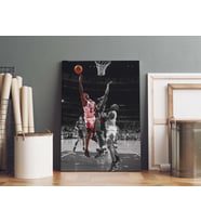 Michael Jordan Kanvas Tablo 40x55cm NBA Poster