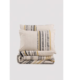 Cotton Box Ethnic Tek Kişilik Nevresim Takımı Elvira Siyah