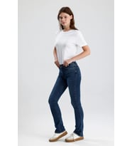 #KadınPantolon Koyu Indigo Denim Monica24 Boot Fit Kesim Yumuşak Doğal His Veren Kadın Jean Pantolon