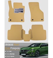 PEUGEOT 308 (2022-2025) Uyumlu EVA Paspas Tam Set–Araca Özel,Kolay Montaj,Su Geçirmez