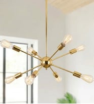 Rosalie 8'li Avize RA-AVZ- 3560-49-72 (Gold)
