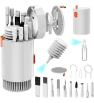 Lexroo 20'si 1 Arada Temizleme Seti, Klavye Temizleme Fırçası, AirPods İçin Kulaklık Temizleme Seti
