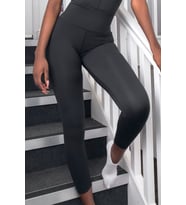 Nike Yoga Luxe Leggings High Rise Yüksek Belli Lazer Kesim 7/8 Toparlayıcı Soft Tayt Antrasit