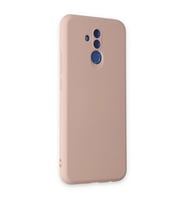 Huawei Mate 20 Lite Kılıf Nano İçi Kadife  - Pudra