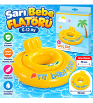 Sarı Bebe Flatörü 70 cm. (6-12Ay)