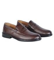 MP 241-4404Mr %100 Deri Günlük Erkek Casual Ayakkabı (Kahverengi)