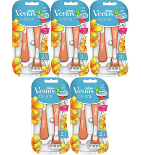 Gillette Venus Riviera Kullan At Kadın Tıraş Bıçağı 10 Lu Set (5PK*2)