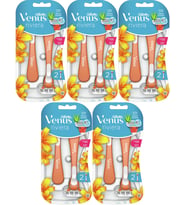Gillette Venus Riviera Kullan At Kadın Tıraş Bıçağı 10 Lu Set (5PK*2)