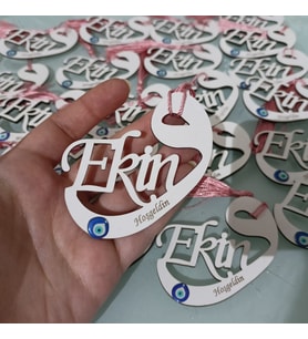 Sünnet Magnet -Vav Yazılı Magnet - Nikah Şekeri - Nişan Şekeri - Söz Şekeri - Düğün Magnet - Nişan Magnet - Söz Magnet - Yenidoğan Magnet - Doğum Magnet - Yaş Magnet 7cm