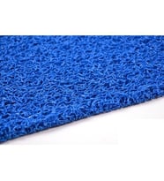  Mavi Kaydırmaz Kaymaz Yolluk Halı Kıvırcık Paspas 120CM X 500 CM (STD)