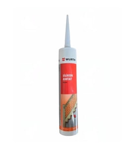 Würth Silikon Asetat Beyaz 310 ML