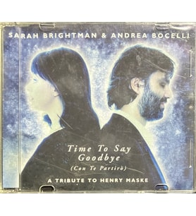 (Plak Değildir CD dir) CD Sarah Brgihtman Anrea Bocelli Time To Say Goodbye Maxi Single CD (Karışık)