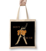 Dont Stop Me Now 02 Bez Çanta Uzun Saplı