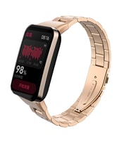 Lexroo Xiaomi Mi Band 7 Pro KRD-04 Metal Kordon - Rose Gold
