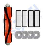 Dreame L10 S PRO, L10S PRO GEN 2, L10S PLUS Uyumlu 1 Ana Fırça 4 Filtre 4 Mop PKT-iasgf0000296
