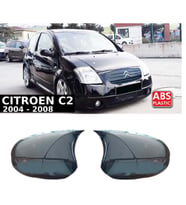 Citroen C2 Batman Yarasa Ayna Kapağı Piona Black ABS 2004 2005 2006 2007 2008