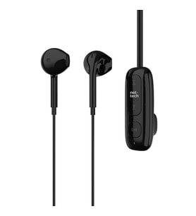 Nettech NT-BTH23 Boyun Asmalı Mıknatıslı Bluetooth Kulaklık (Siyah)