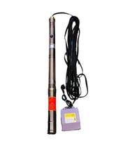 3 SLM 15 F 75 mm Çapında 0.75 HP 3" Boruya Göre Dalgıç Pompa+Motor+Pano+20 mt. Kablo