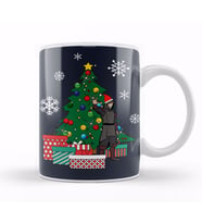Amon Around The Christmas Tree Avatar Kupa Bardak Porselen