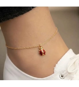 925 Ayar Gümüş Papatya Silver Minimal Uğur Böceği Halhal.rose.gold.rodaj Renk Seçeneği