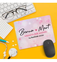 Kişiye Özel Sonsuza Dek Aşkımsın Mousepad