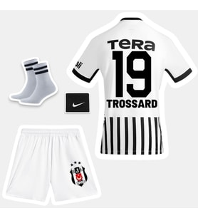 Trossard-19 Bêşiktaş 26-27 Yeni Sezon Çocuk Futbol Forması - 4'lü Set