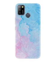 INFINIX Smart 4 5 6 Zero 8 S5 Pro Kılıf Desemli Silikon Pink Blue Abstract 1385