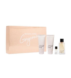 Michael Kors Gorgeous EDP 100 ml + EDP 10 ml + 100 ml Shower Gel + 100 ml Body Lotion Kadın Parfüm Seti