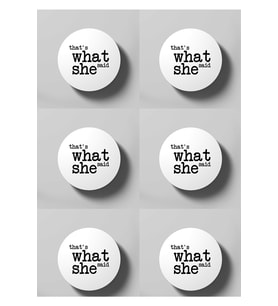 The Office - That's What She Said 6'lı Ahşap Bardak Altlığı Seti