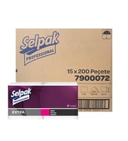 Selpak Professional Extra Peçete 30x30 cm 15 Paket x 200 Yaprak (7900072)