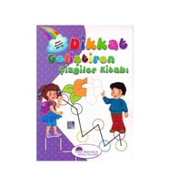 Dikkat Geliştiren Çizgiler Kitabı - Kolektif - Mor Şemsiye Yayınları