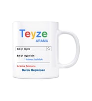 EN İYİ TEYZE ARAMALI KUPA BARDAK