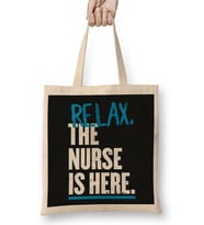 Relax The Nurse Is Here Bez Çanta Uzun Saplı