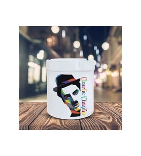 Charlie Chaplin Küllük Karakter Baskılı Kül Tablası K-85