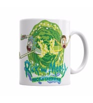 rick and morty   network Kupa Bardak Porselen