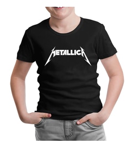 Metallica - Logo II Siyah Çocuk Tshirt