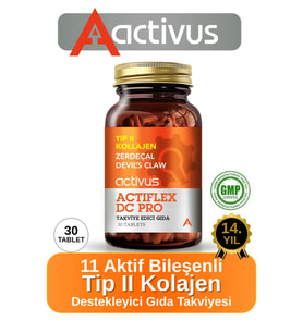 ACTIFLEX DC PRO - Eklem Sağlığına Destek İçin Yüksek Emilimli MSM + Kolajen formülü
