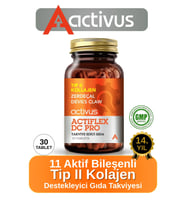 ACTIFLEX DC PRO - Eklem Sağlığına Destek İçin Yüksek Emilimli MSM + Kolajen formülü