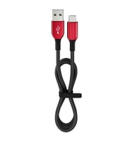 15 Watt 3A Usb-A To Type-C 1.2M Hızlı Şarj Kablosu Kırmızı FC36