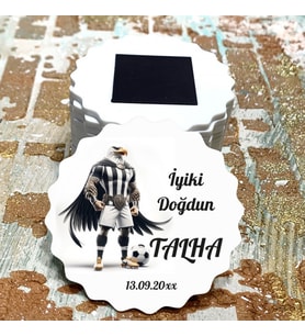 Magnet Hediyelik -Taraftar Beşiktaş Kartal Temalı Magnet