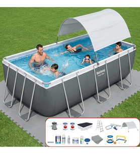 Bestway Gölgelikli Prefabrik Havuz Seti 404x201x100cm BW569 56441
