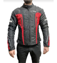 Motosiklet Montu Air Racing 4 Mevsim Motorcu Touring Mont Black-Red