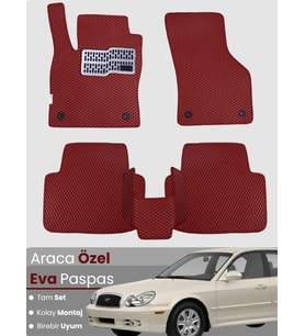 HYUNDAİ SONATA (1998-2005) Uyumlu EVA Paspas Tam Set–Araca Özel,Kolay Montaj,Su Geçirmez