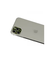 Apple İphone 11 Pro Max Rainbow Kamera Lens Koruma Cam - Yeşil
