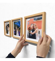 Yapışkanlı Sök Tak Çerçeve 20x20 cm Ahşap