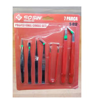 SOSIN Profesyonel Cımbız Seti 7 Parça